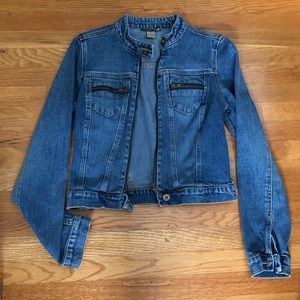 Forever 21 Biker Jean Jacket